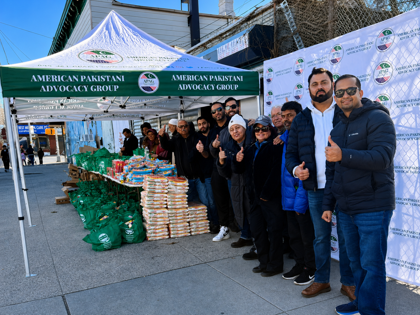 APAG Cares Ramadan food drive in Richmond Hill, Queens